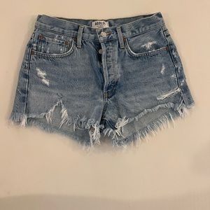 AGOLDE Parker cut off shorts size 27
